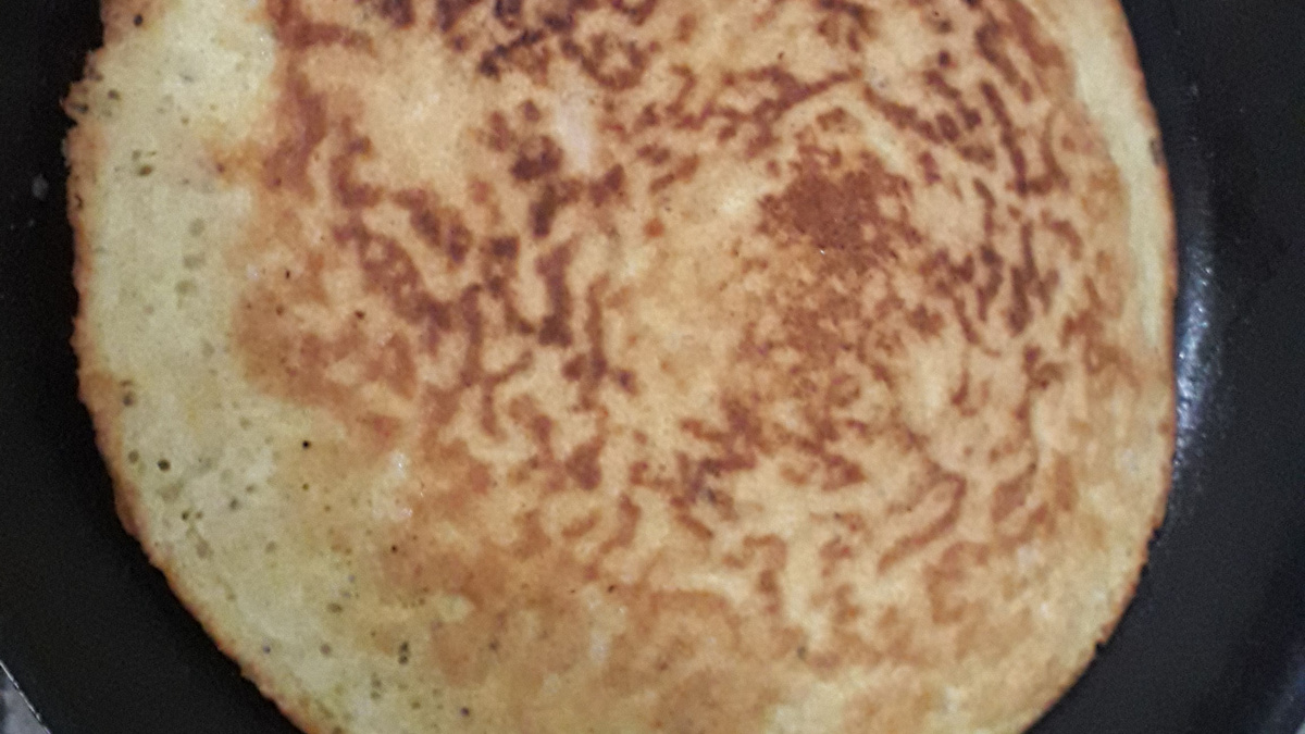 Pão de frigideira lowcarb