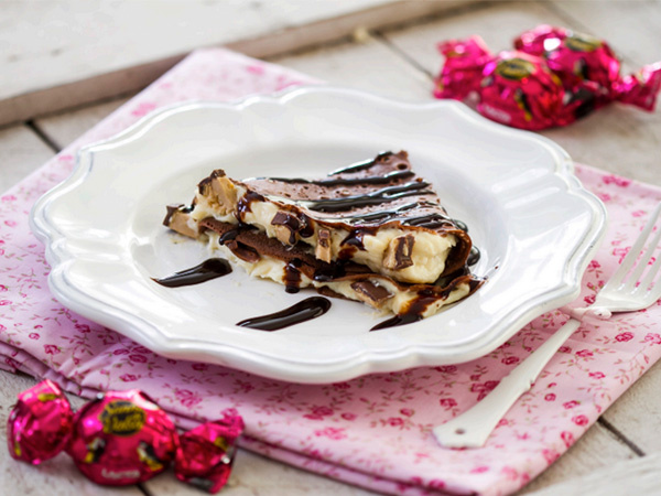 Crepe de chocolate