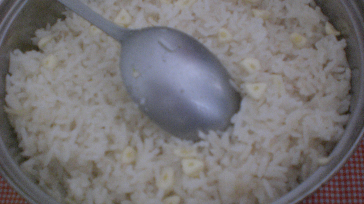 Arroz branco soltinho