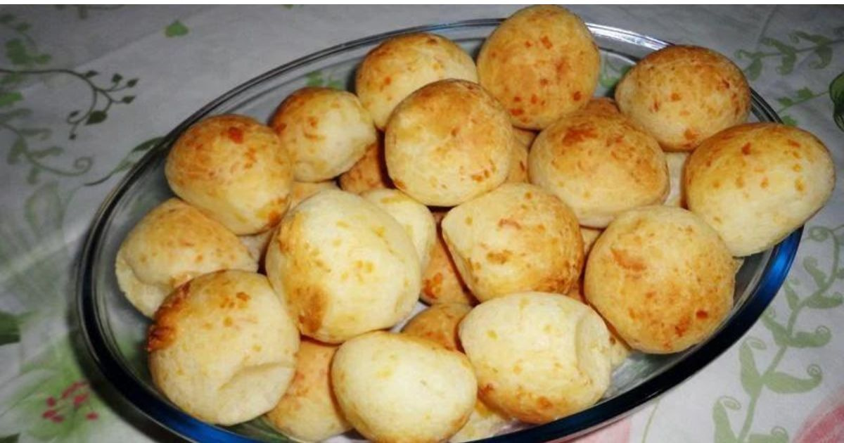 Pão de queijo caseiro