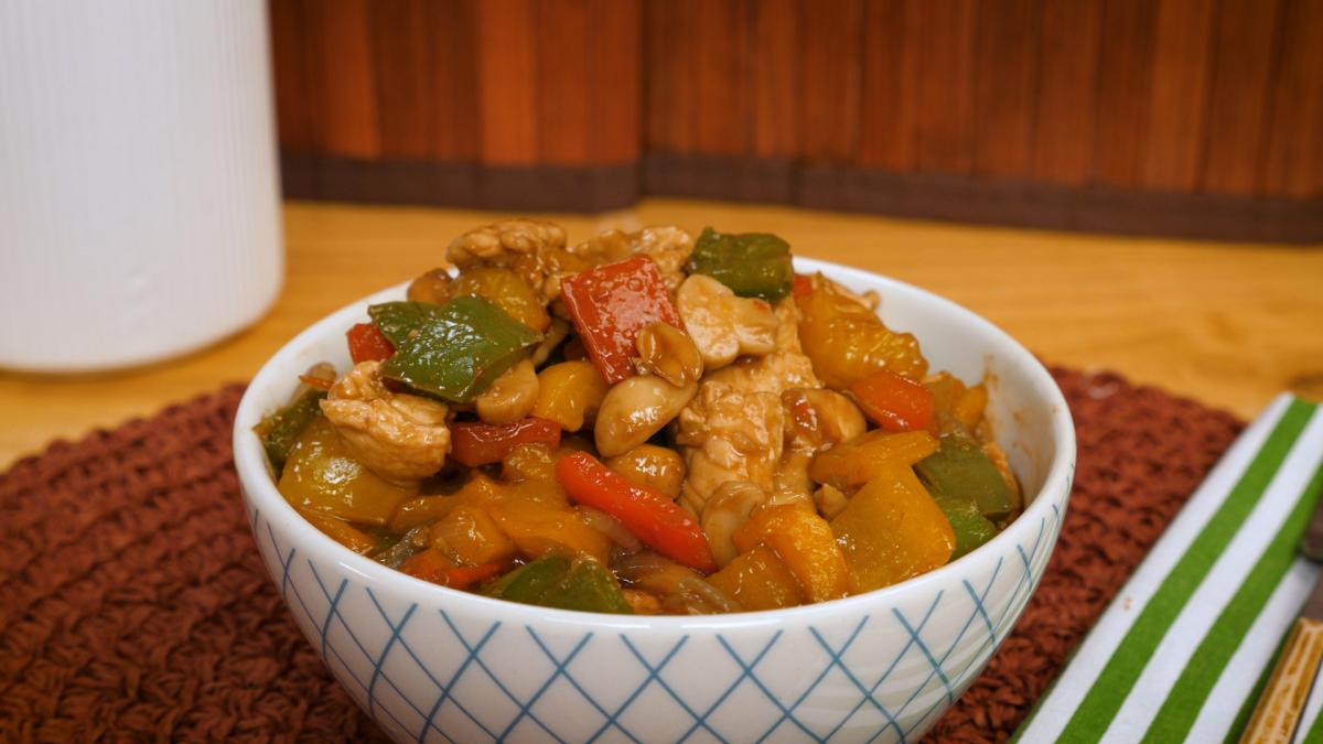 Frango Xadrez Receita por Claudete - Cookpad