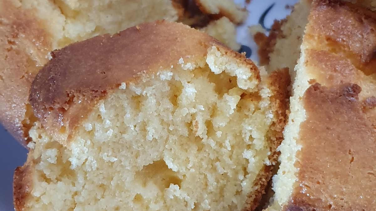 Bolo de fubá rápido