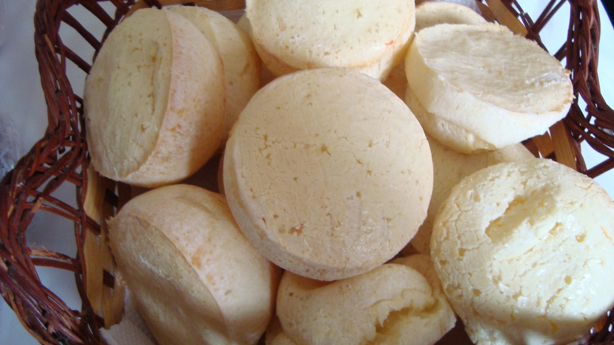 Pão de queijo de liquidificador