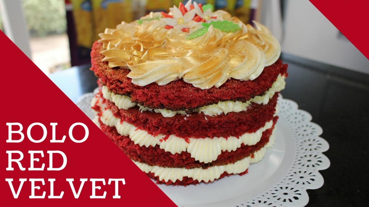 Bolo Red Velvet Receita