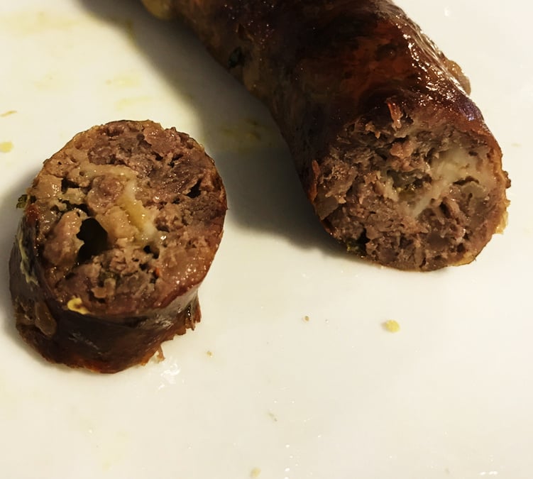Linguiça cuiabana de picanha