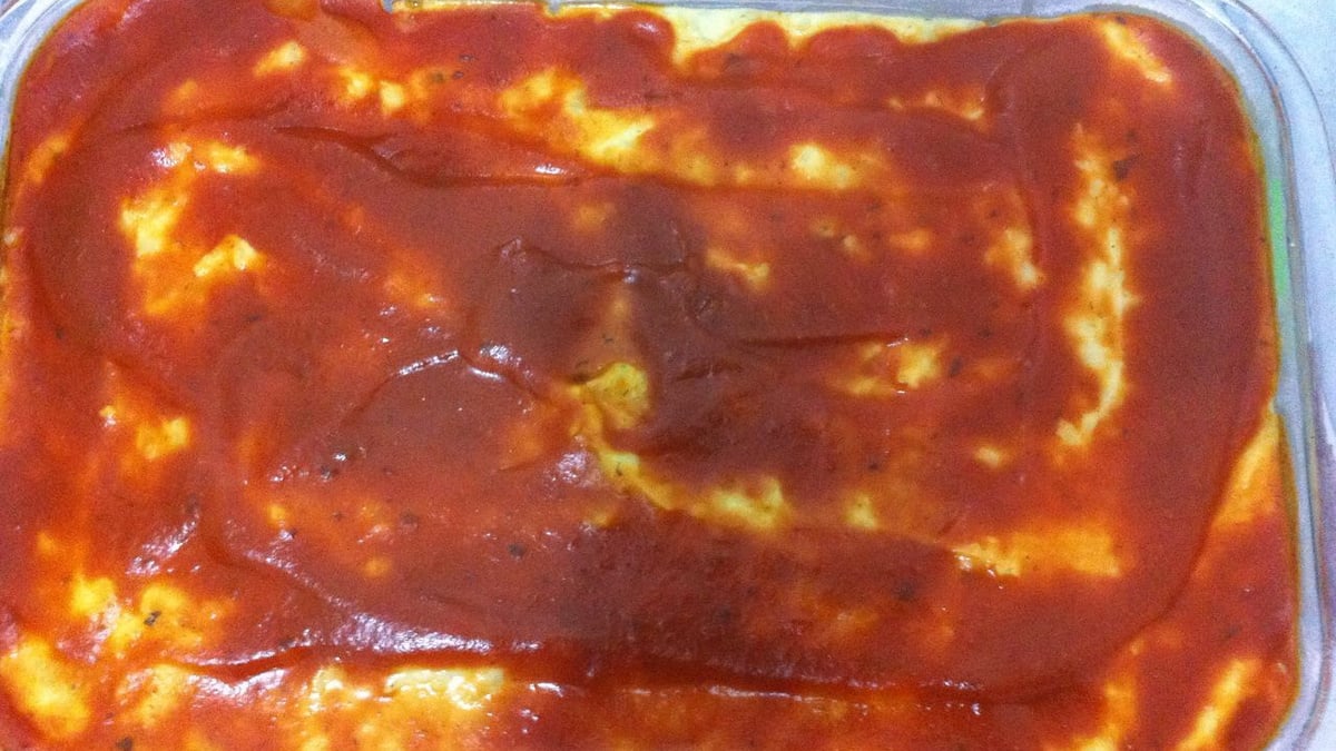 Escondidinho de peito de frango