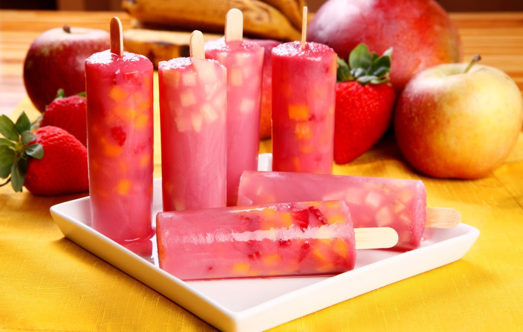 Picolé de frutas