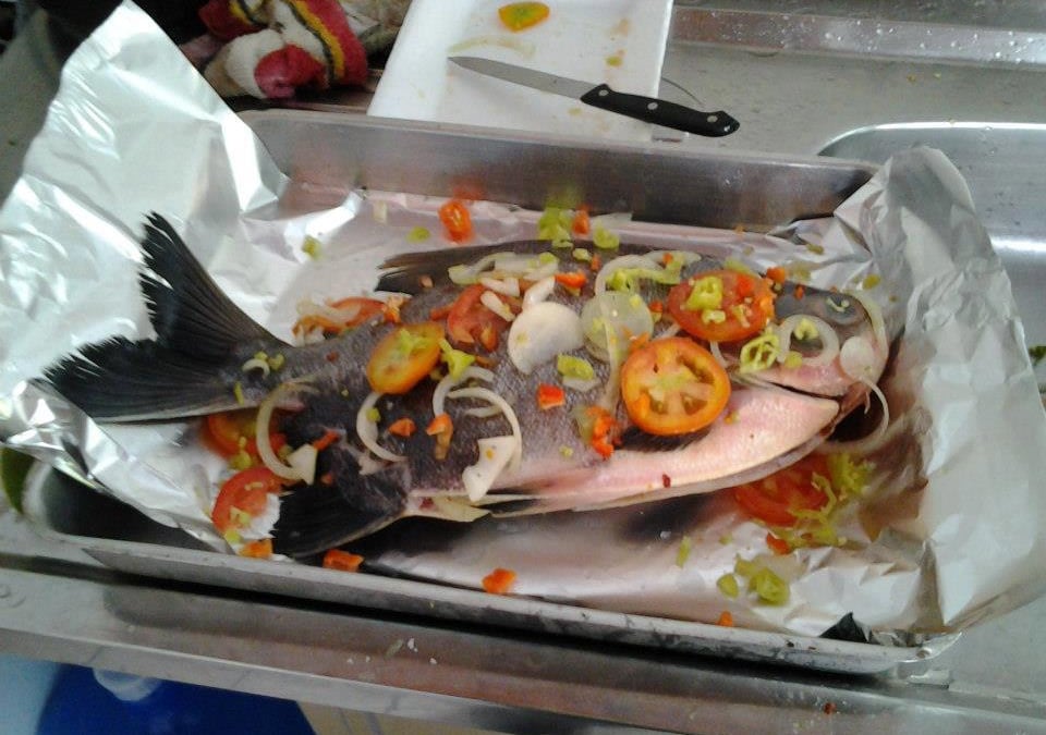Peixe ao leite de coco