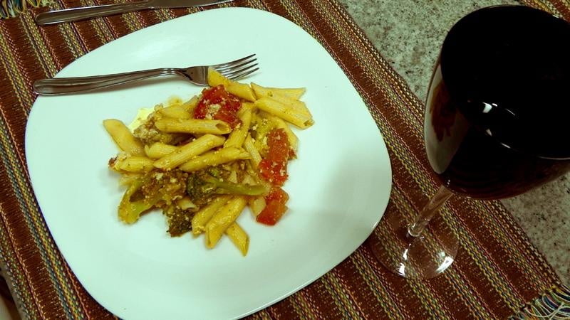 Penne do Chef Matheus