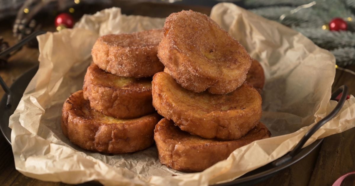 Rabanada na airfryer