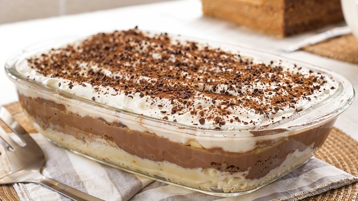 Pavê de chocolate