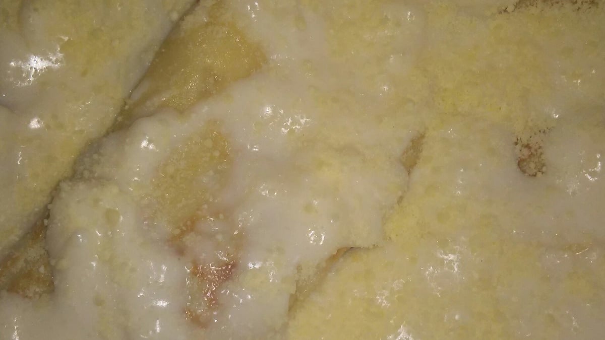 Panqueca de carne seca ao molho branco