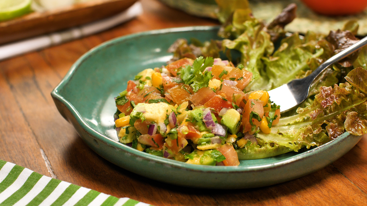 Salada de abacates