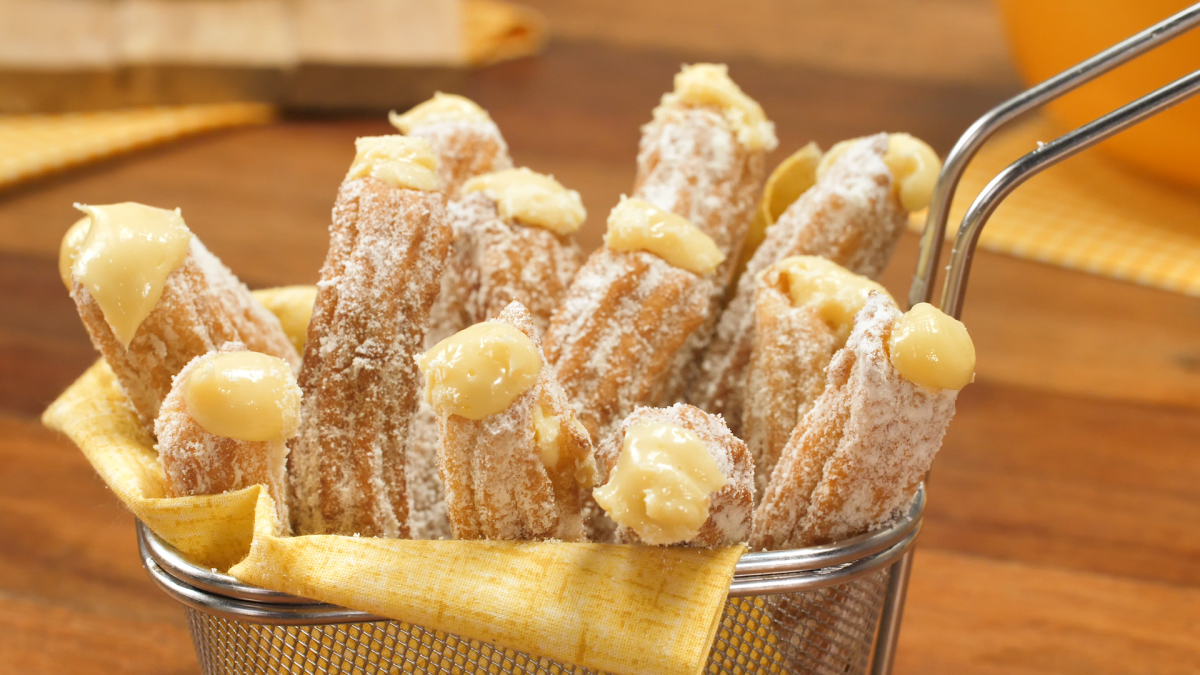 Churros com Doce de Leite ao Cream Cheese Catupiry® – Catupiry