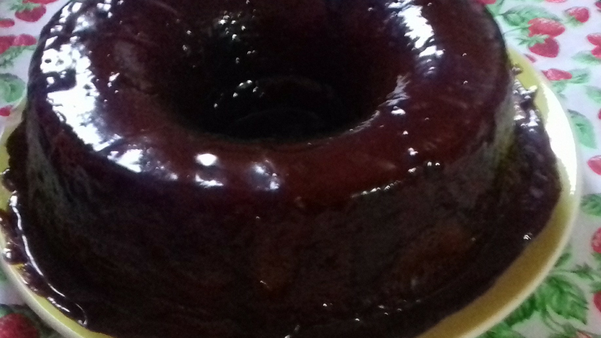 Bolo de cenoura