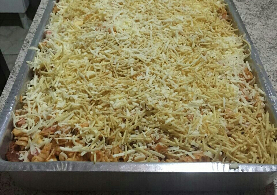 Macarrão gratinado JD