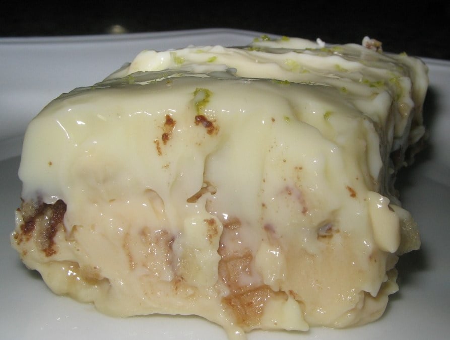 Creme de limão crocante (mistureba de limão)
