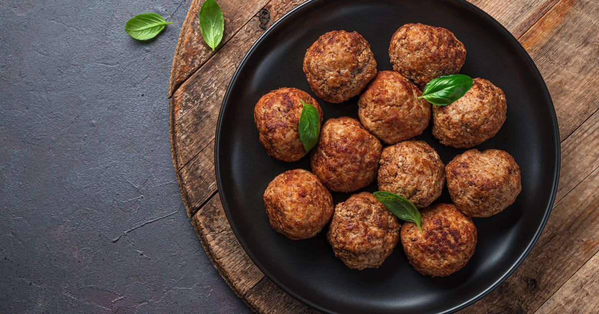 Bolinho de carne diferente na Air Fryer