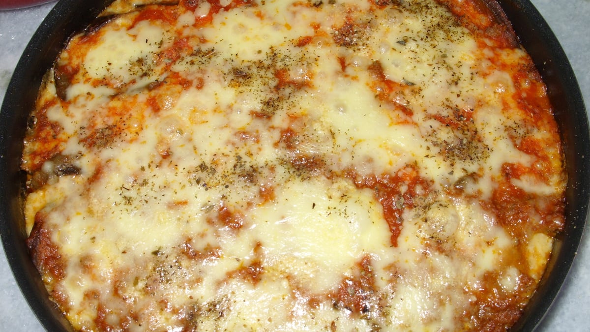 Lasanha de berinjela