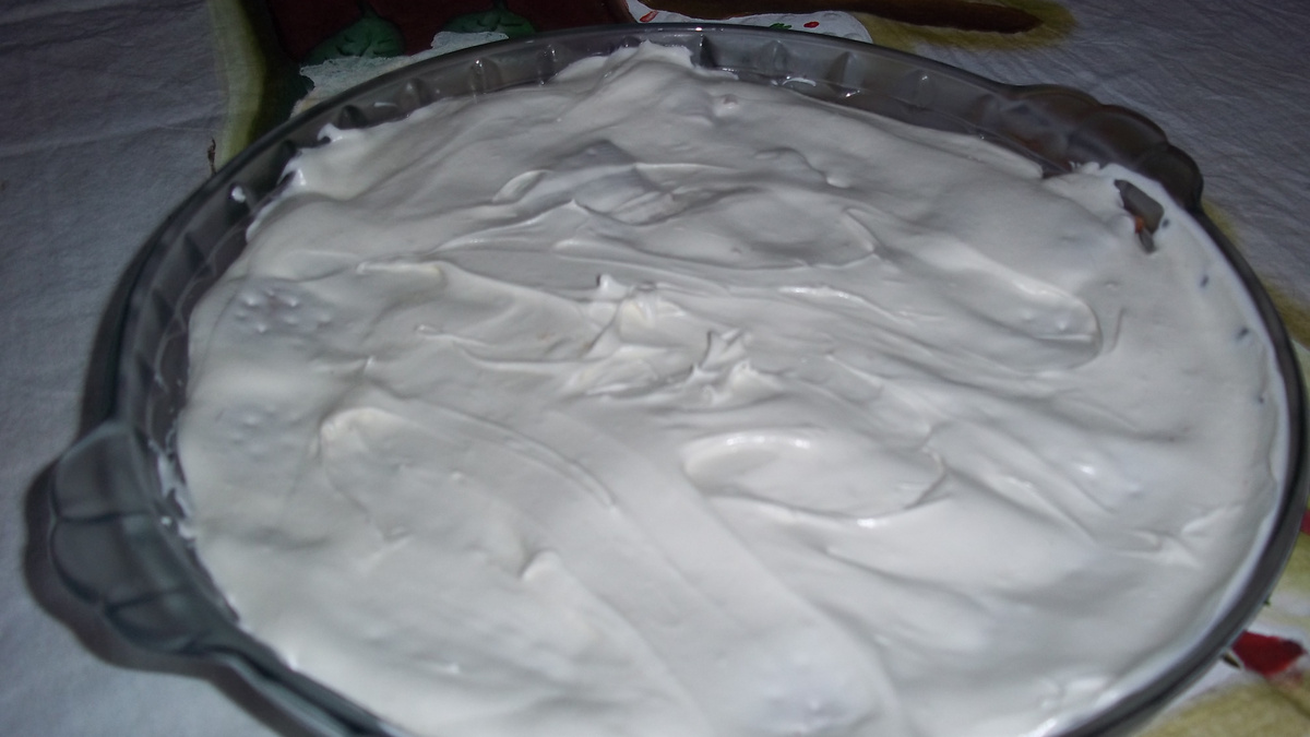 Pavê com chantilly caseiro
