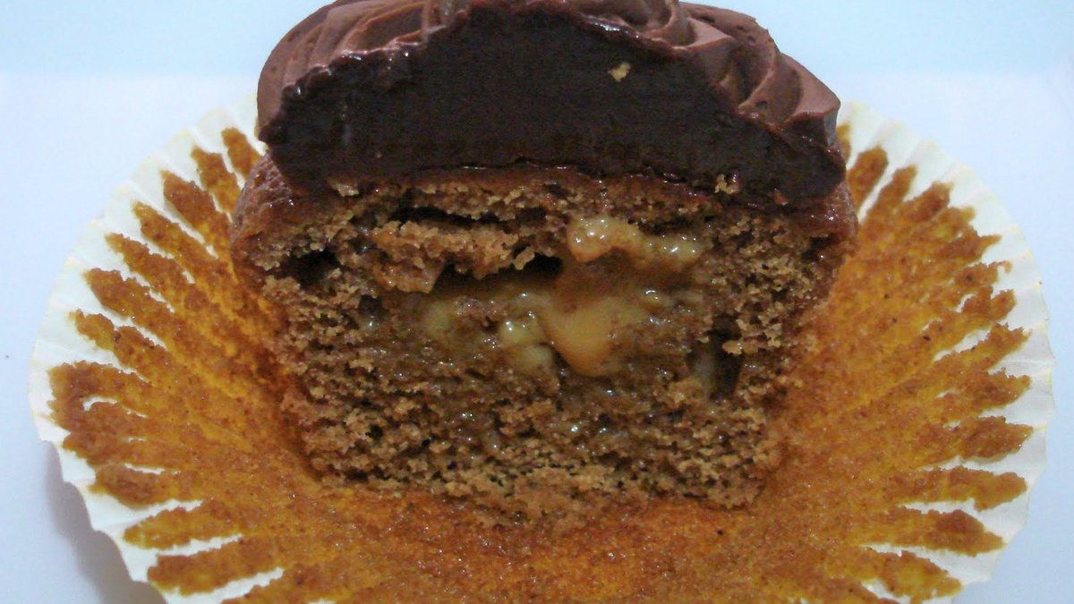 Cupcake pão de mel