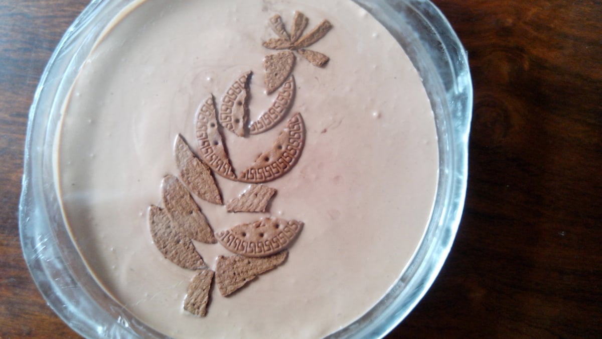 Torta de café com chocolate