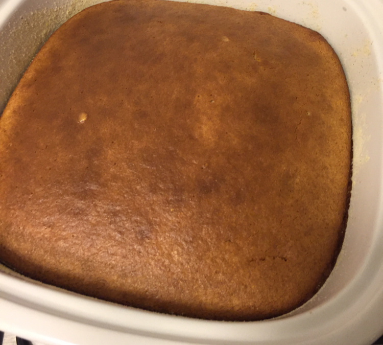 Bolo de milho sem farinha (sem glúten)