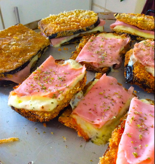 Misto quente de berinjela