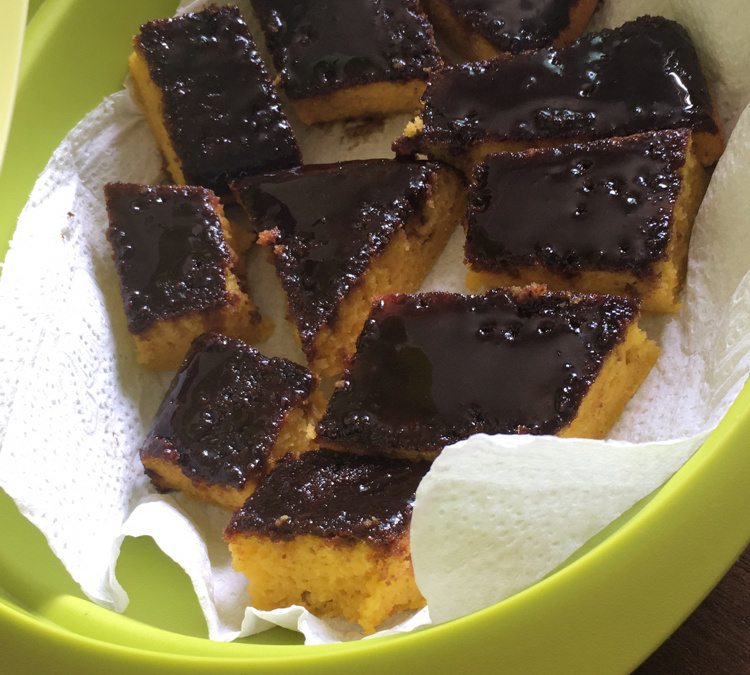 Bolo de cenoura sem glúten
