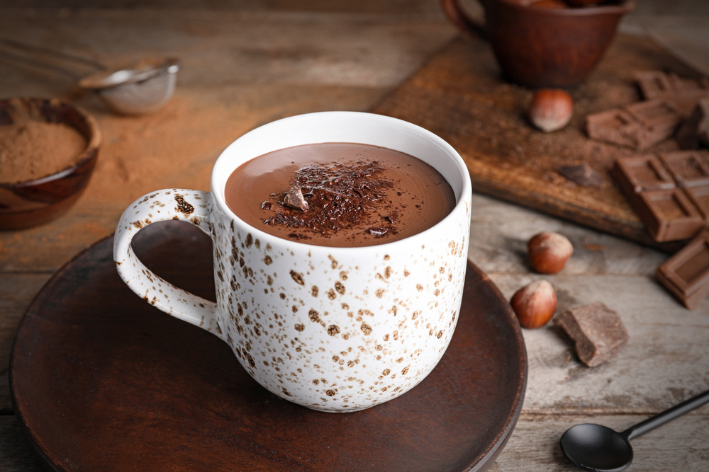 Chocolate quente ultracremoso com 3 ingredientes