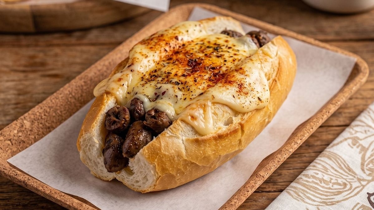 Pão de alho recheado que vai bem do churrasco no almoço ao futebol na TV