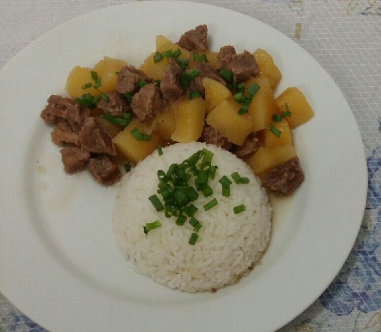 Guisado de Mandioca Rápido