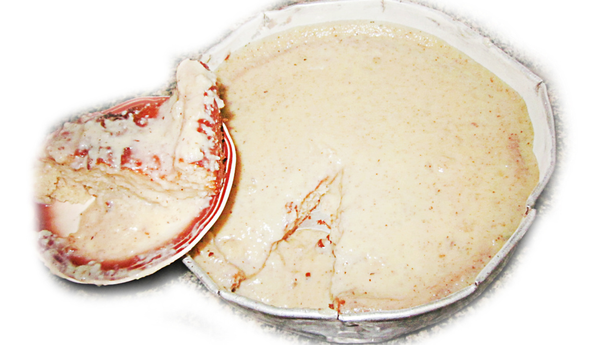 Torta de Castanha Simples