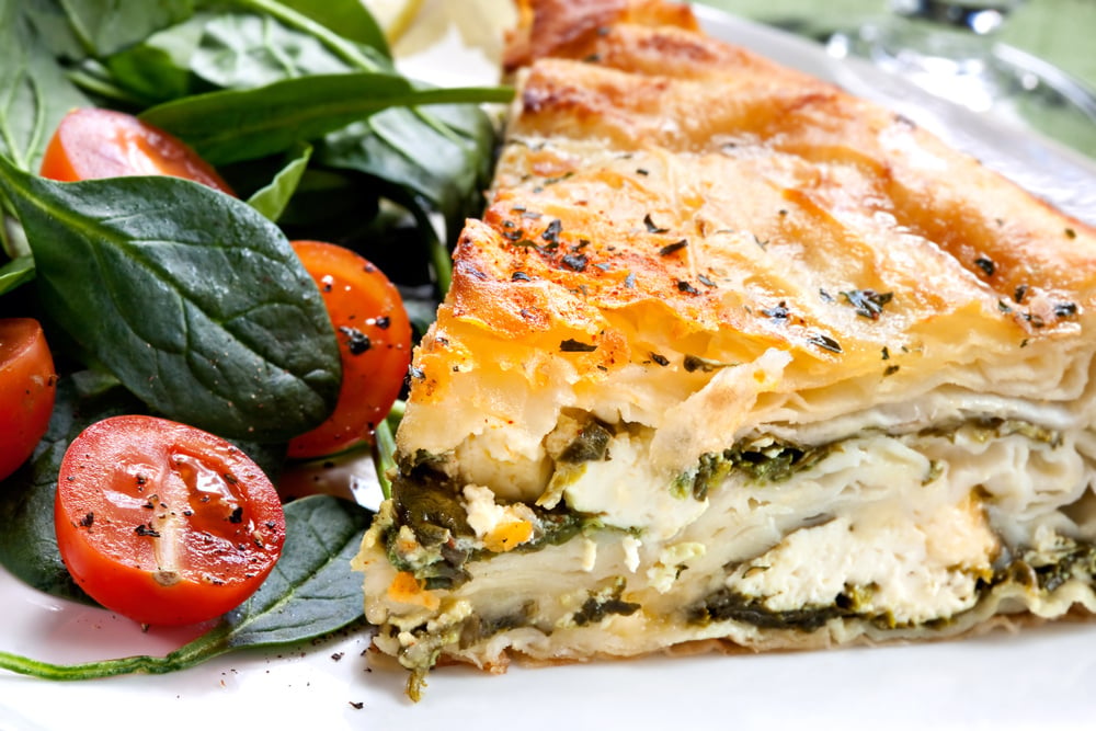 Deliciosa torta de espinafre e ricota