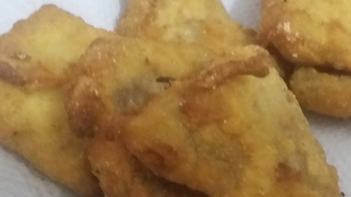 Filés de peixe fritos by Paula (crocantes)