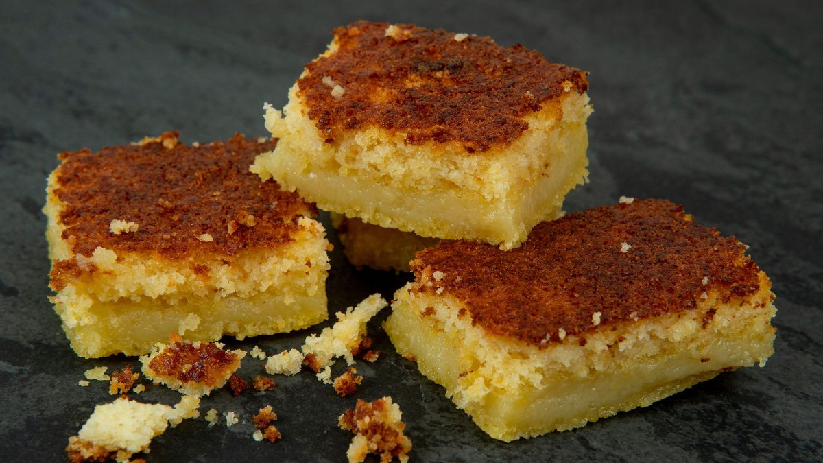 Bolo de fubá cremoso