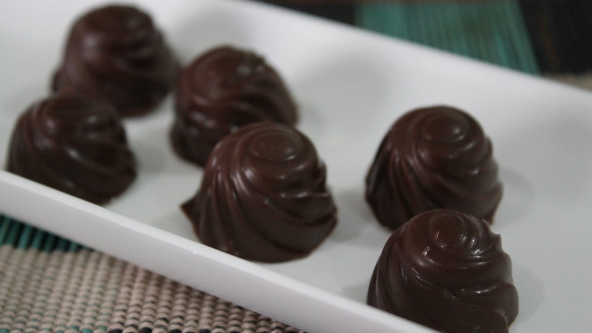 Bombons recheados para a páscoa