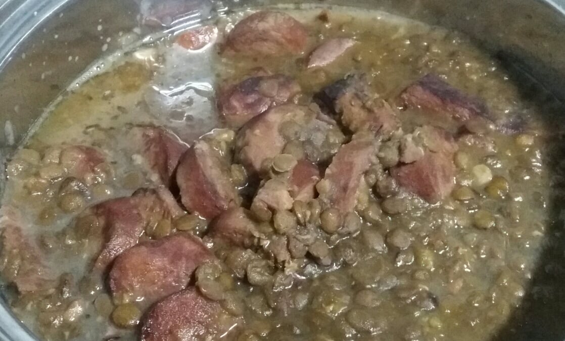 Feijoada de lentilha