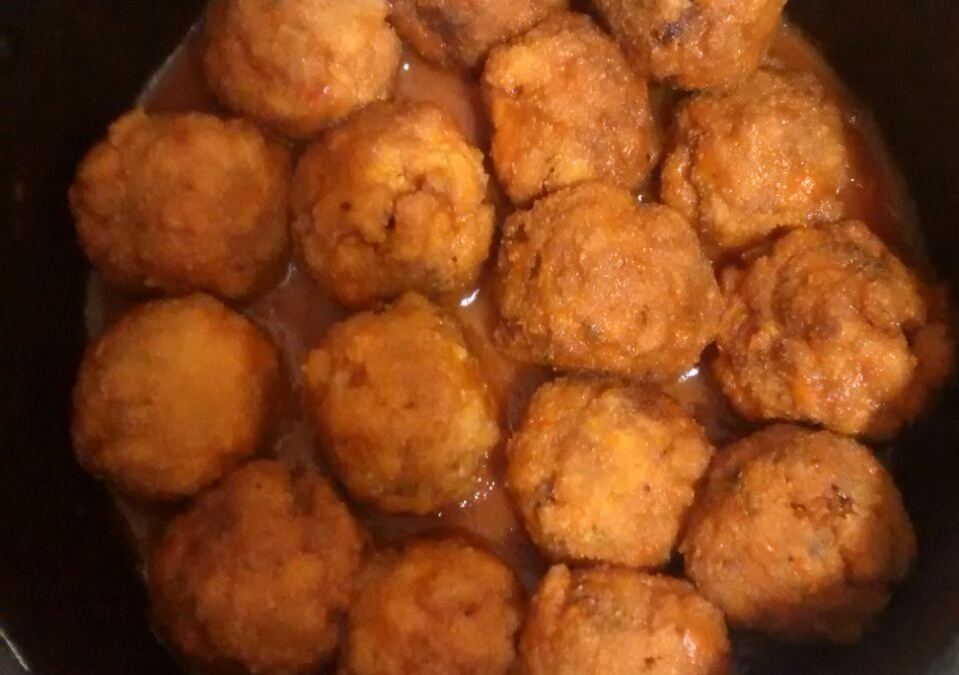 Almôndega de soja