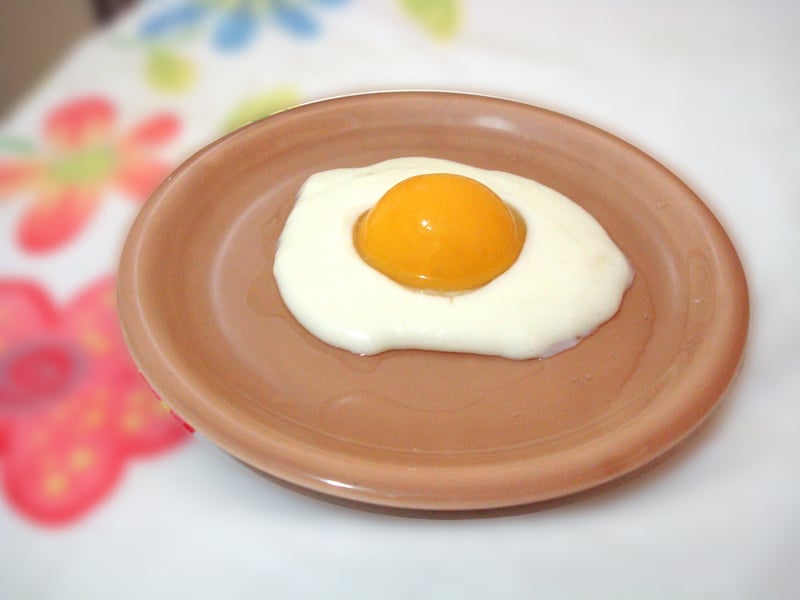 Sobremesa ovo frito