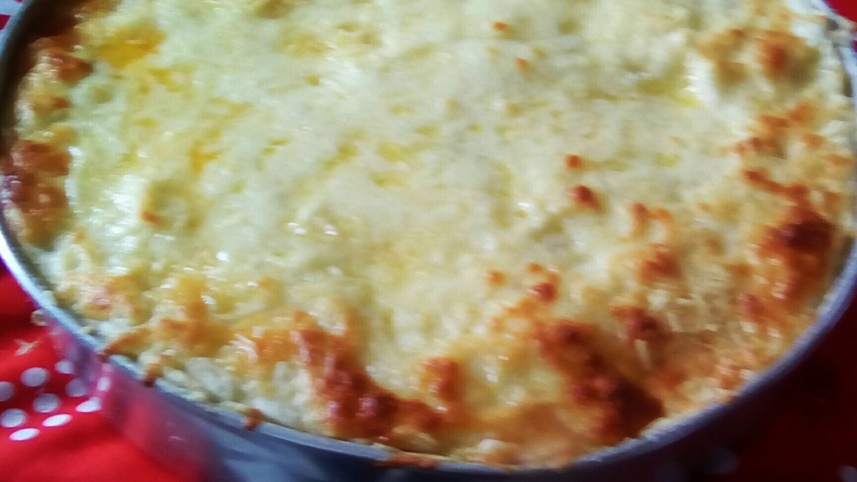 Torta de batata sem glúten