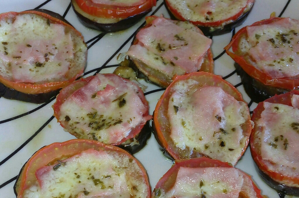 Brusqueta de berinjela