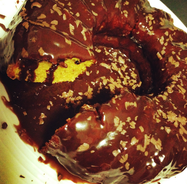 Bolo de cenoura integral