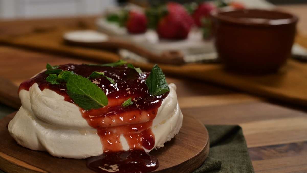 Pavlova na Airfryer