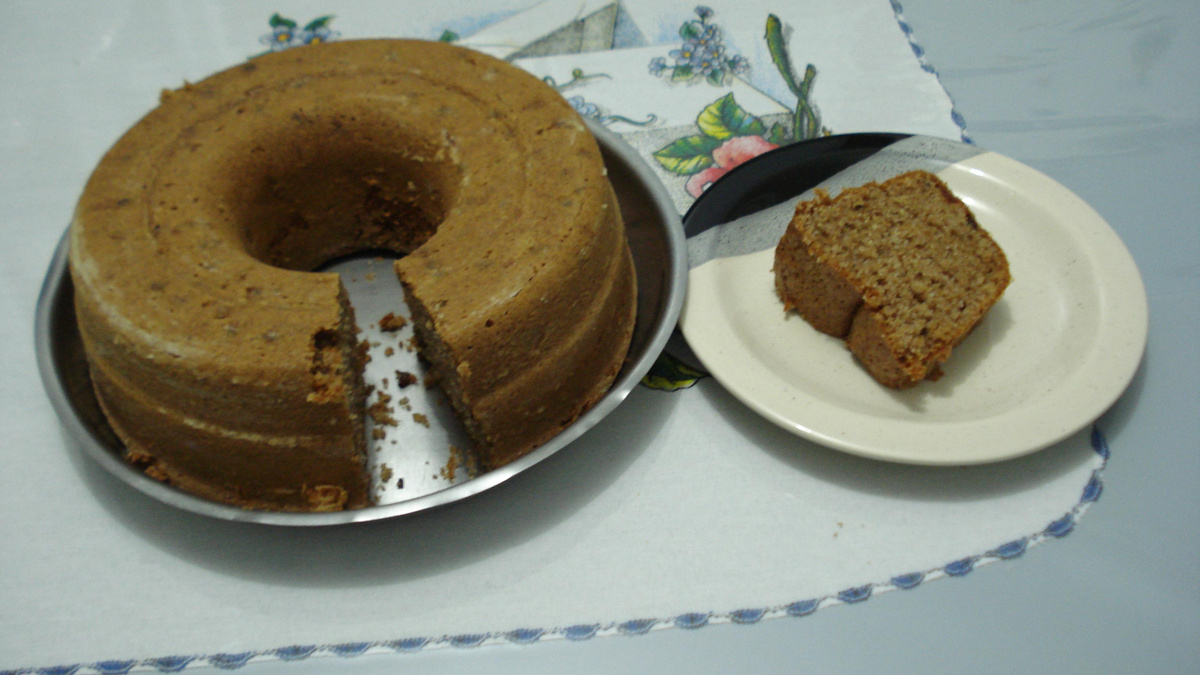 Bolo de Farelo de Trigo