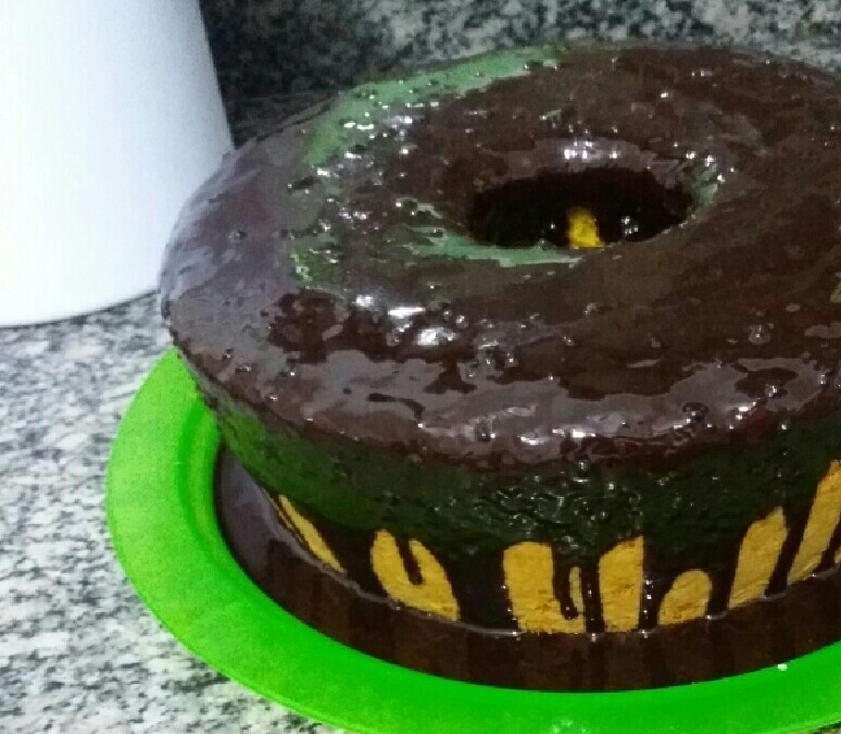 Cobertura de chocolate fantástica