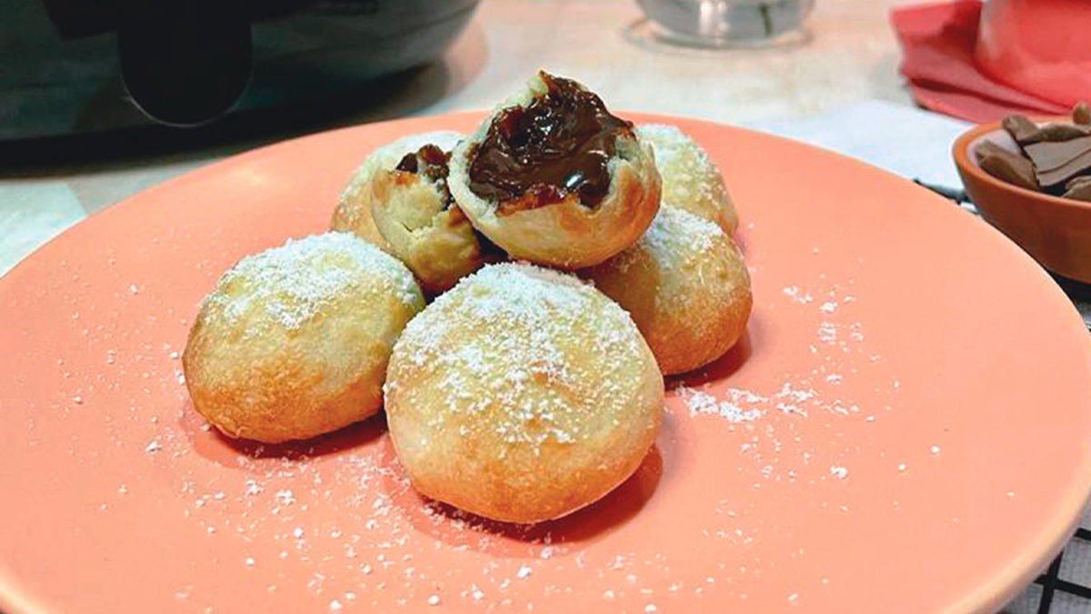Bombinhas de chocolate