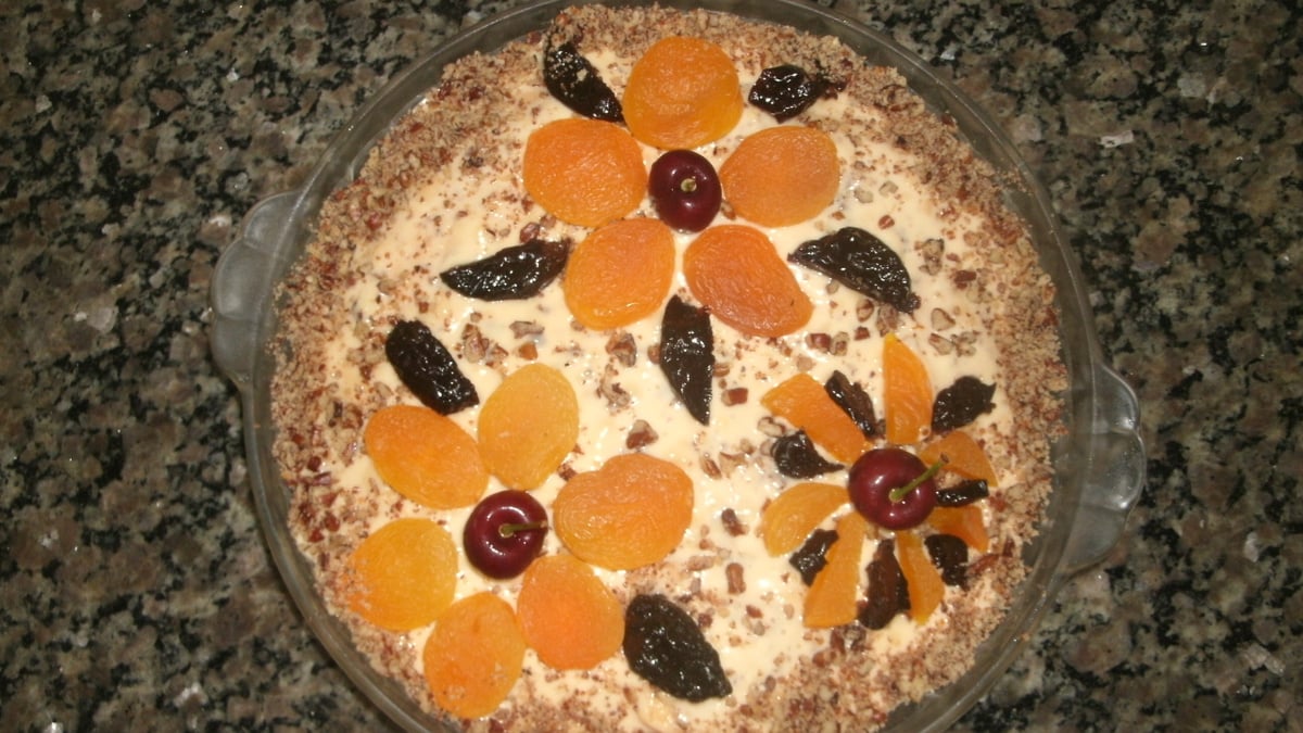 Pavê de nozes delicioso