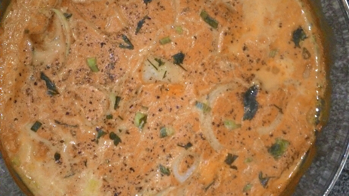 Filé de peixe cremoso