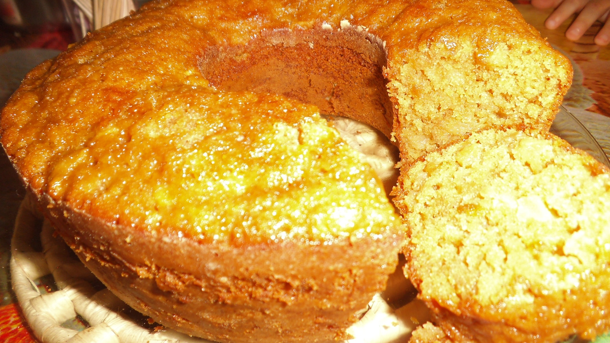 Torta de maçã fácil e saudável